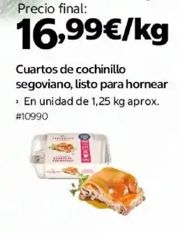 Costco Cuartos de cochinillo segoviano, listo para hornear oferta