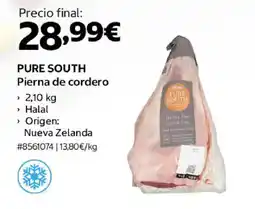 Costco PURE SOUTH Pierna de cordero oferta