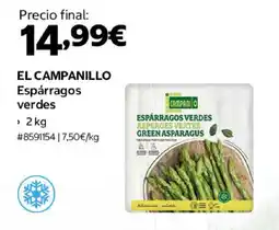 Costco EL CAMPANILLO Espárragos verdes oferta