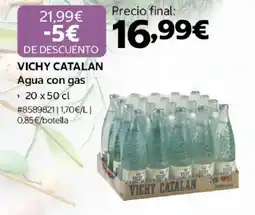 Costco VICHY CATALAN Agua con gas oferta