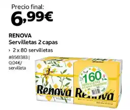 Costco RENOVA Servilletas 2 capas oferta