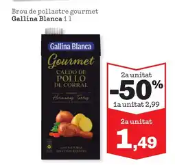 Sorli GALLINA BLANCA Brou de pollastre gourmet oferta