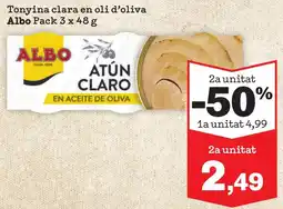 Sorli ALBO Tonyina clara en oli d'oliva oferta