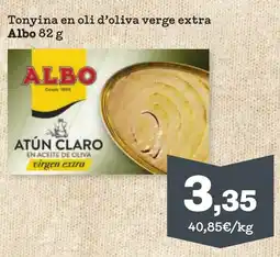 Sorli ALBO Tonyina en oli d'oliva verge extra oferta