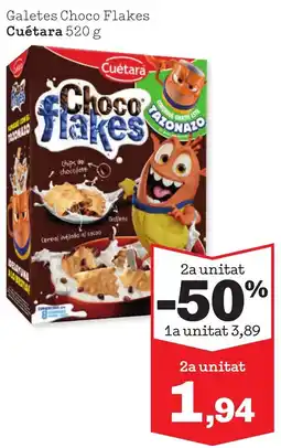 Sorli CUETARA Galetes Choco Flakes oferta