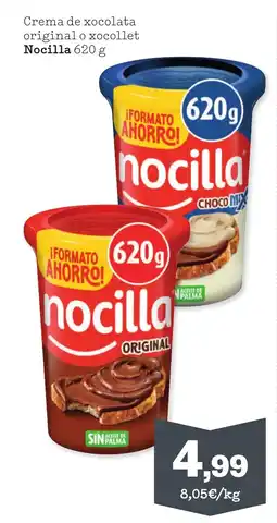 Sorli NOCILLA Crema de xocolata original o xocollet oferta