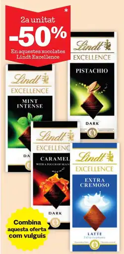 Sorli LINDT Excellence En aquestes xocolates oferta