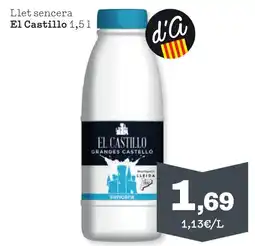 Sorli EL CASTILLO Llet sencera oferta