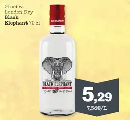 Sorli BLACK ELEPHANT Ginebra London Dry oferta