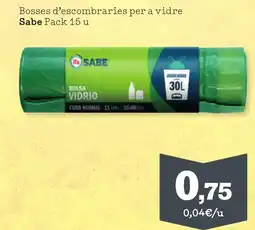 Sorli IFA SABE Bosses d'escombraries per a vidre oferta