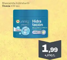 Sorli IFA UNNIA Mascareta hidratació oferta