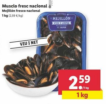 Lidl Mejillones oferta