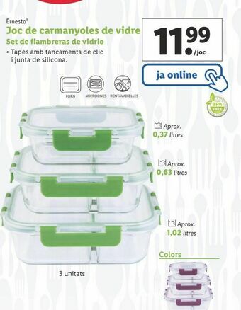Lidl Fiambrera ernesto oferta