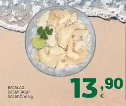 HiperDino Bacalao desmigado salado oferta