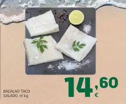 HiperDino Bacalao taco salado oferta