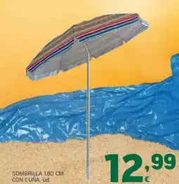 HiperDino Sombrilla con cuña oferta