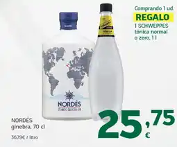 HiperDino NORDÉS ginebra oferta