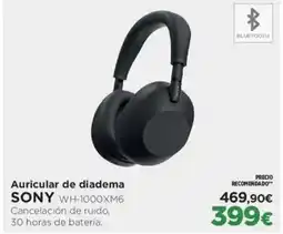 El Corte Inglés SONY Auricular de diadema WH-1000XM6 oferta