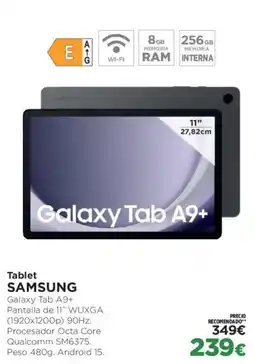 El Corte Inglés SAMSUNG Tablet oferta