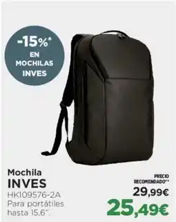 El Corte Inglés INVES Mochila oferta