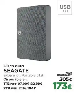El Corte Inglés SEAGATE Disco duro oferta