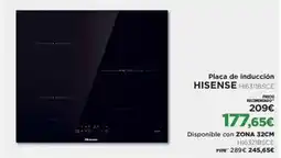 El Corte Inglés HISENSE Placa de inducción HI6311BSCE oferta