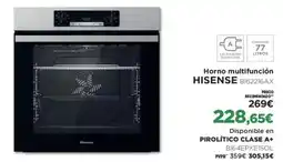 El Corte Inglés HISENSE Horno multifunción BI62216AX oferta