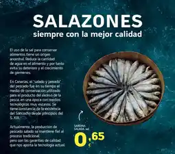 HiperDino Sardina salada oferta