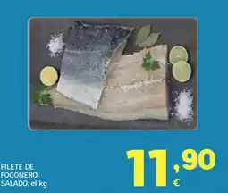 HiperDino Filete de fogonero salado oferta