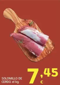 HiperDino Solomillo de cerdo oferta