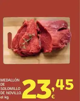 HiperDino Medallón de solomillo de novillo oferta
