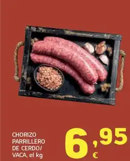 HiperDino Chorizo parrillero de cerdo/ vaca oferta
