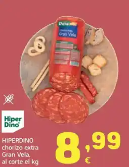HiperDino HIPERDINO chorizo extra Gran Vela oferta