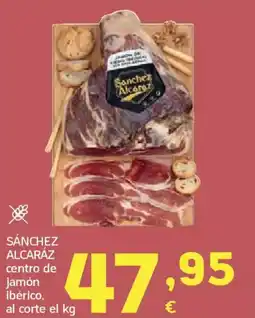 HiperDino SÁNCHEZ ALCARÁZ centro de jamón ibérico, oferta