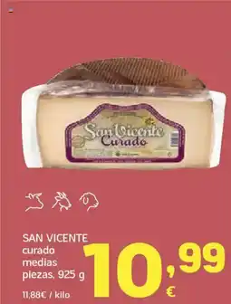 HiperDino SAN VICENTE curado medias piezas oferta