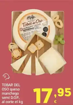 HiperDino TOBAR DEL OSO queso manchego semi D.O.P. oferta