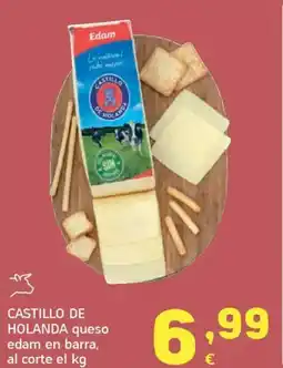 HiperDino CASTILLO DE HOLANDA queso edam en barra oferta