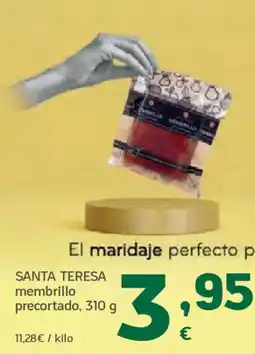 HiperDino SANTA TERESA membrillo precortado oferta