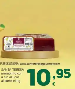 HiperDino SANTA TERESA membrillo con o sin azucar oferta