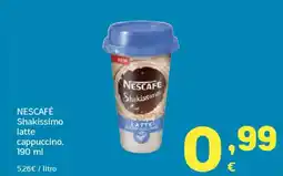 HiperDino NESCAFÉ Shakissimo latte cappuccino oferta