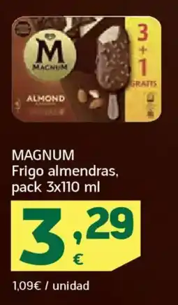 HiperDino MAGNUM Frigo almendras oferta