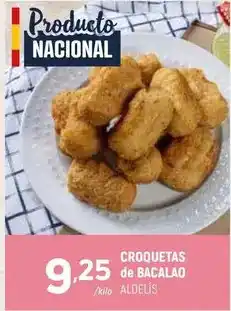 Coviran Croquetas de bacalao oferta