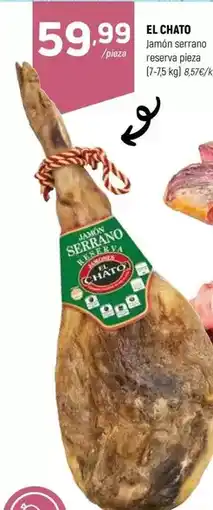 Coviran El chato - jamon serrano reserva peza oferta