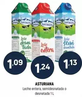 Coviran La asturiana - leche entera oferta