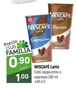 Coviran Nescafé - latte oferta