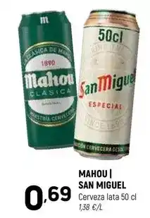 Coviran Mahou - cerveza oferta