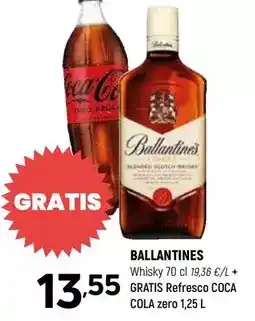 Coviran Ballantine's - whisky refresco oferta