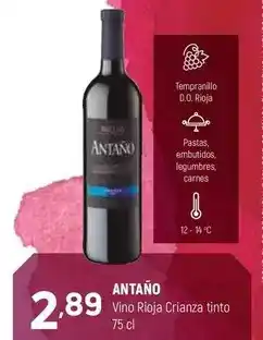 Coviran De antaño - vino rioja crianza tinto oferta
