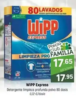 Coviran Wipp - detergente limpieza profunda polvo 80 dosis oferta