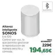 El Corte Inglés Control - altavoz inteligente oferta